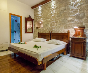 headstone room in split